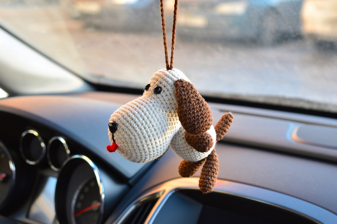DOG Car Accessories For Men Car Charm Rear View Mirror Car Etsy