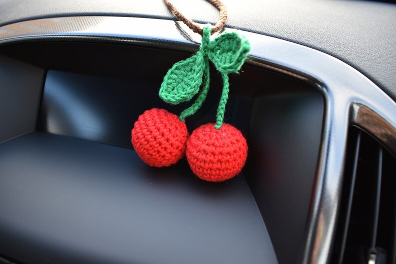 CHERRY Car Accessories For Women Cute Car Accessories Auto Etsy