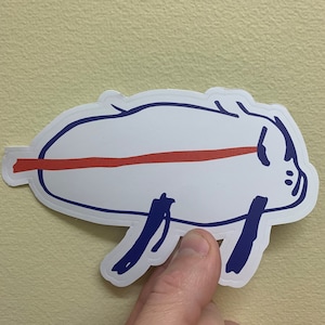 Buffalo Bills Josh Allen Drawn Bills Mafia Sticker