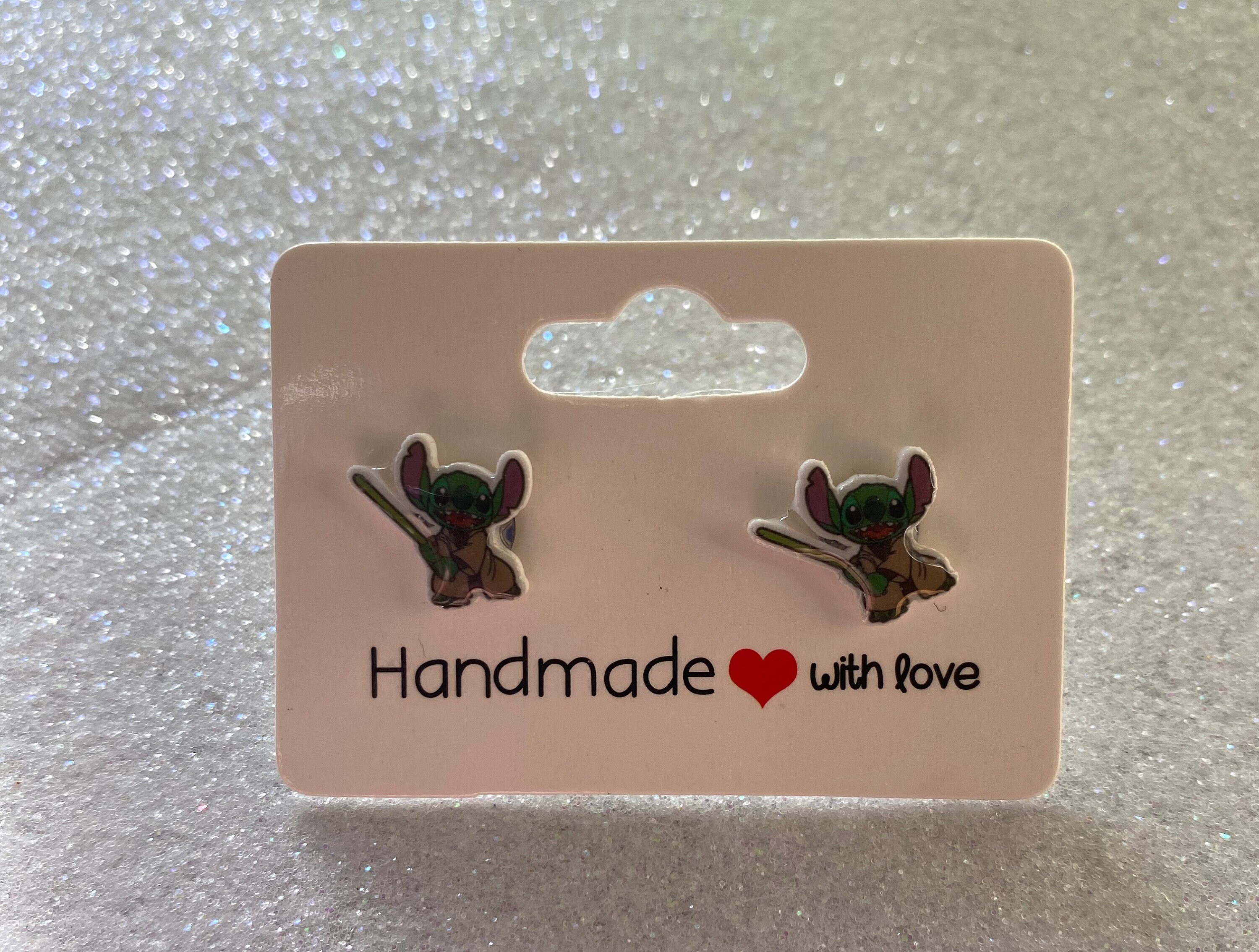 Disney Baby Yoda Grogu Inspired Stud Earrings Etsy UK