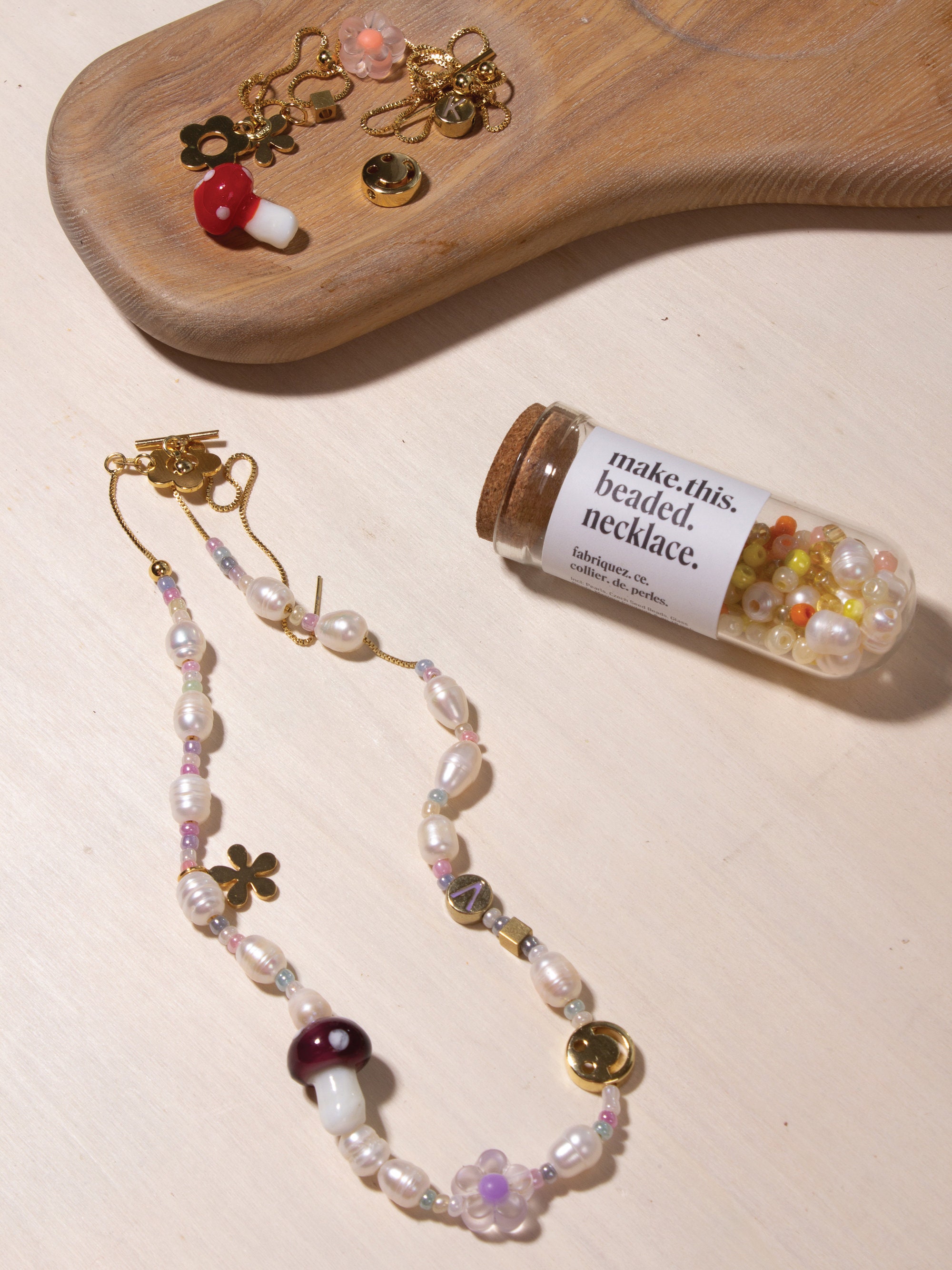 DIY Pearl Necklace Kit SUNRISE Personalized Jewelry With Etsy