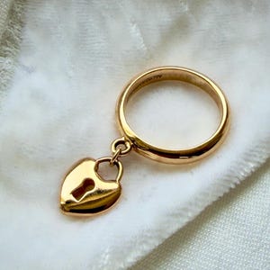 Tiffany & Co. 18k gouden sleutelgatborgring