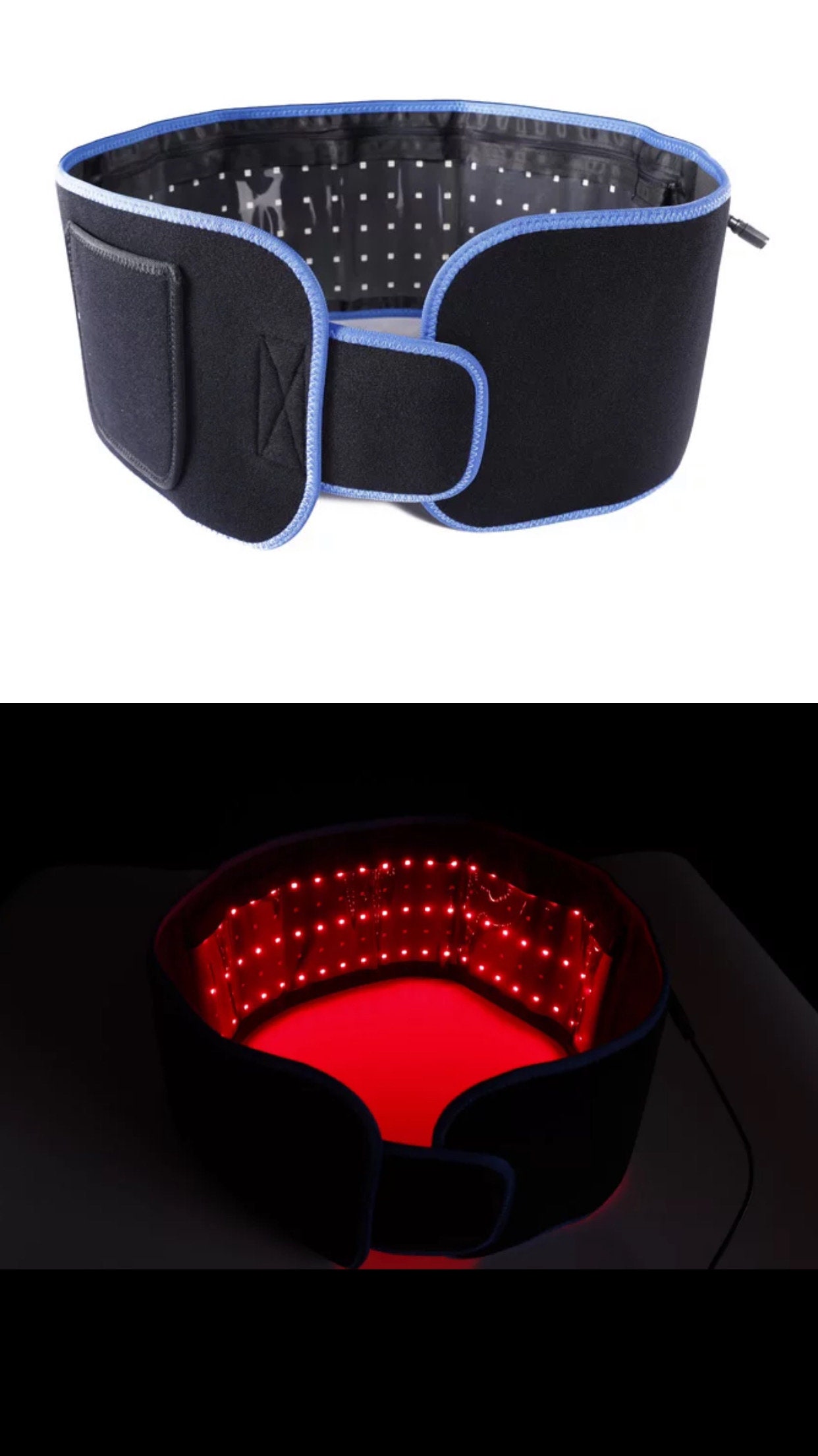 Red Infrared Light Therapy LED Light Belt Etsy
