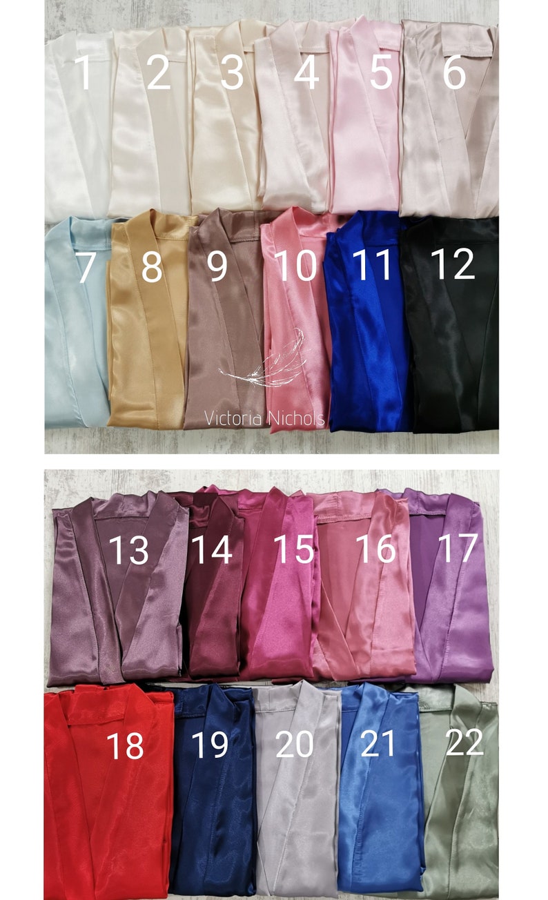 Personalized Long Robe and Nightgown Set Embroidered Long Etsy