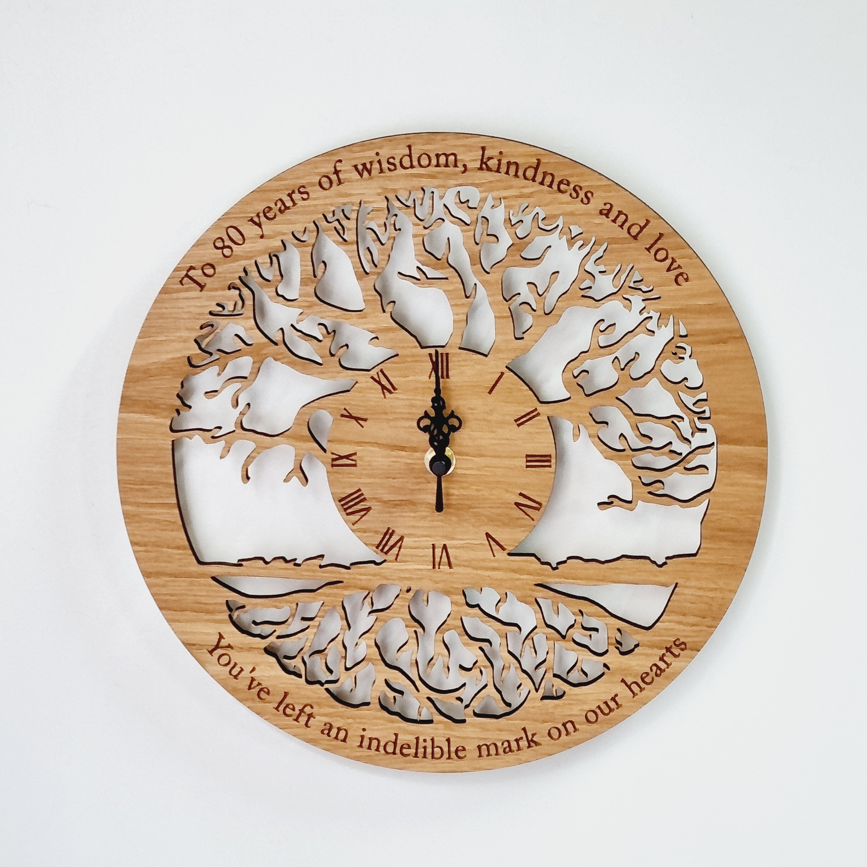 Kit De Chiffres D'Horloge DIY Cabilock - 2 Ensembles De Chiffres Arabes & Romains Noirs Pour Réparer Ou Décorer Votre Horloge Murale - 2