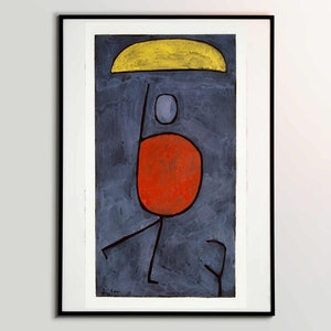 Paul Klee 1939 With Umbrella Print in High Resolution Museum