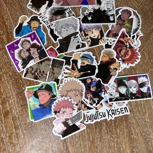 Jujutsu Kaisen Stickers 25 Piece Anime Sticker Set - Etsy