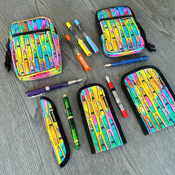 Pen + Gear Rainbow School Sturdy Pencil Box, 14802