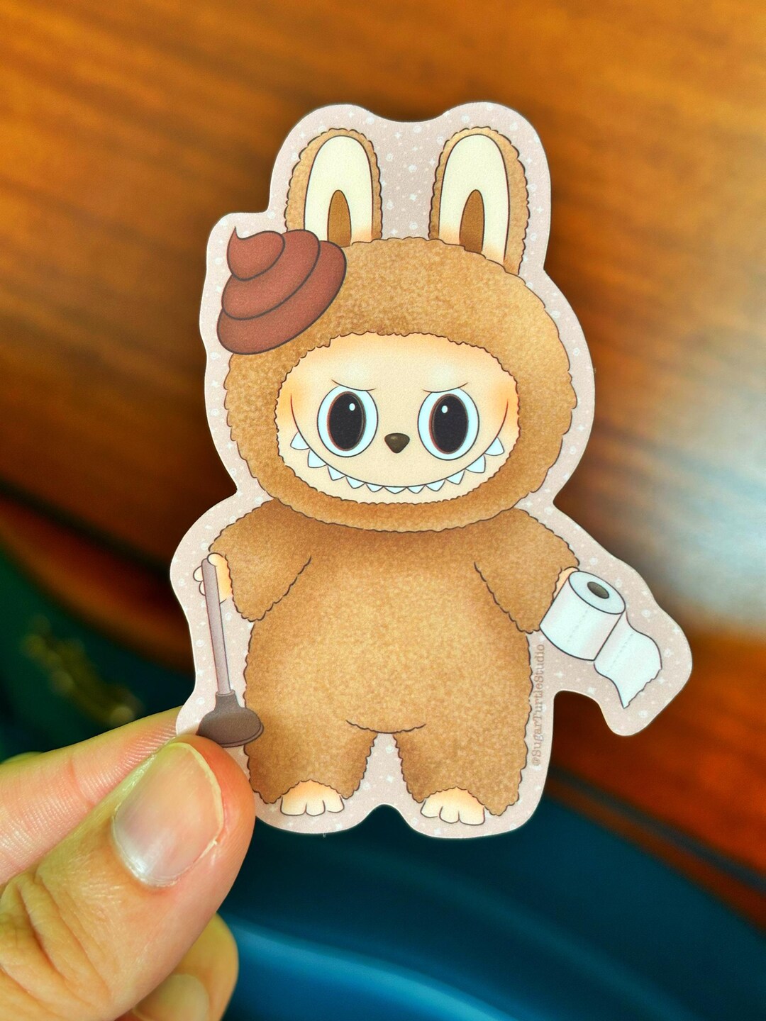 Laboopo Lapoopoo Vinyl Sticker - Etsy