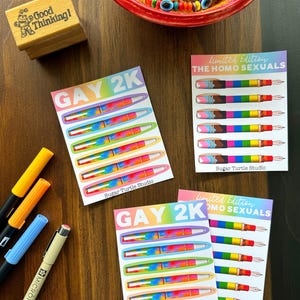 Gay Pen Aufkleber - Pride 2025 - zum Vorteil des Trevor-Projekts