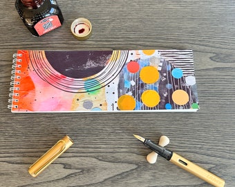 Collage Art Notebook - Half B5 - Fountain Pen Friendly Japanese Paper!