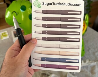 Lamy 2000 Stickers - 2 Sizes Available