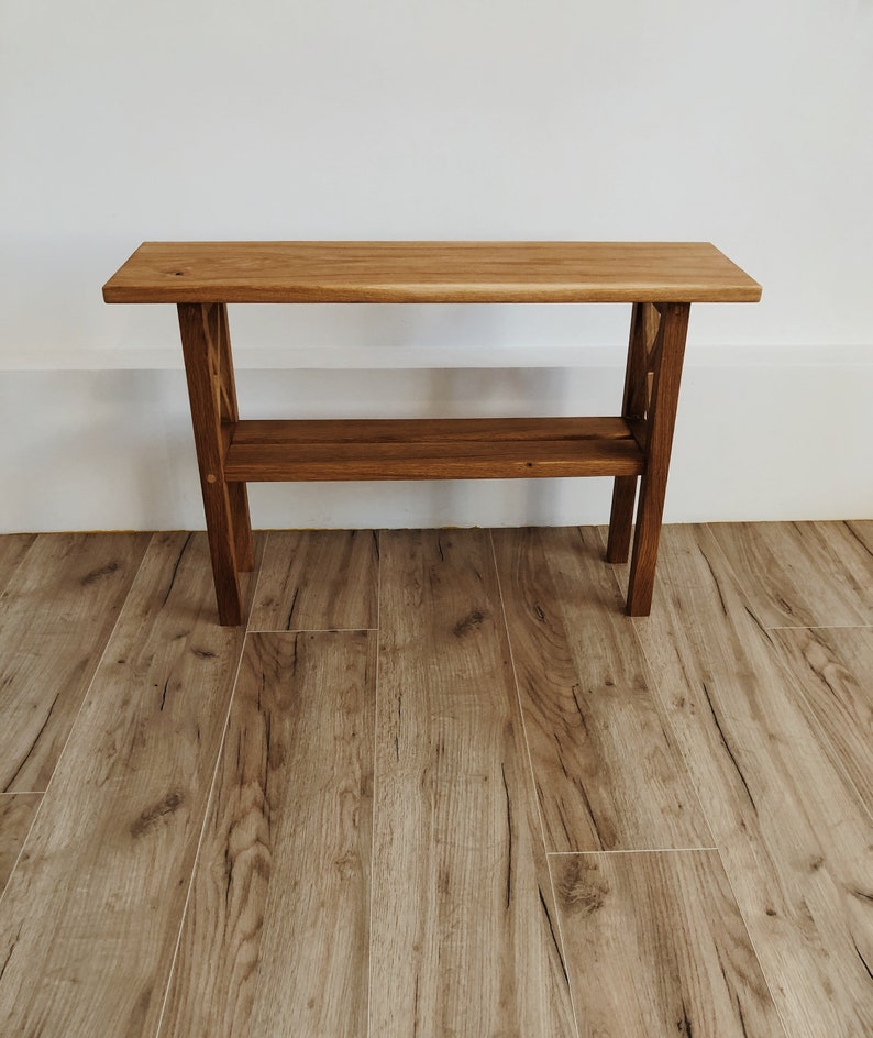 stool quality poland bedside table wooden table classic vintage big stool LARGE Oak bench wooden stool