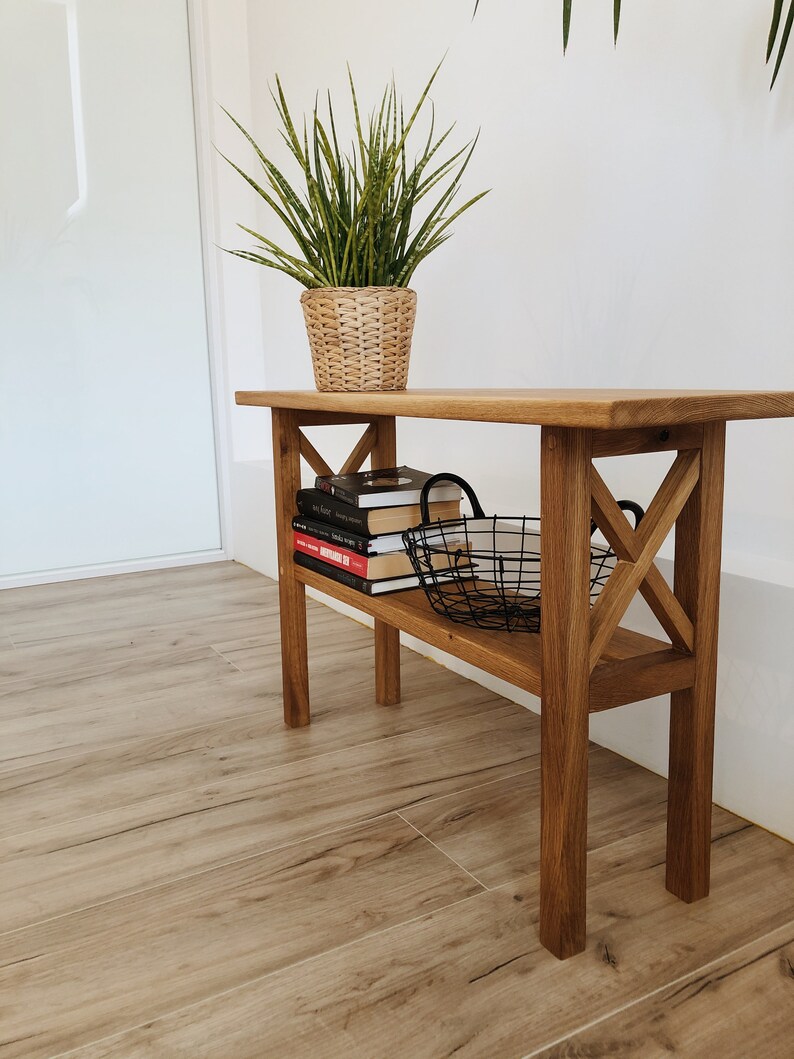 stool quality poland bedside table wooden table classic vintage big stool LARGE Oak bench wooden stool