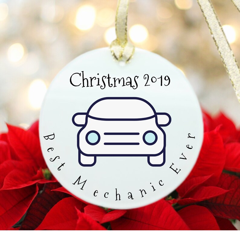Mechanic Gift for Christmas Best Mechanic Ever Christmas Gift Ideas Gifts under 20 Gifts ideas for mechanics Ornaments Gifts for Him