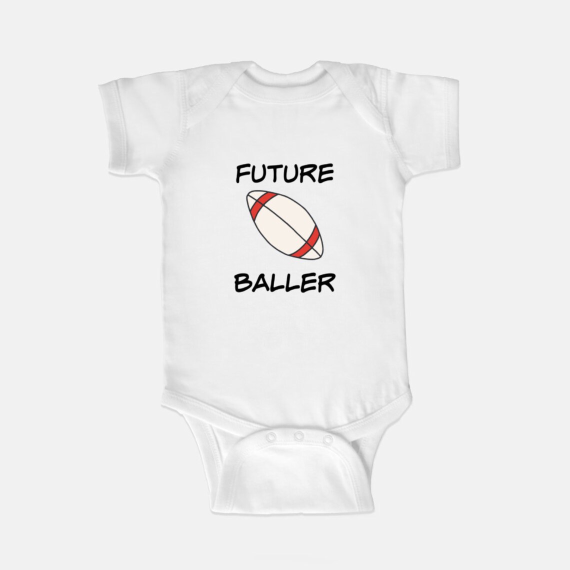 Future Baller Onesie Future Football Player Onesie Gifts for Etsy