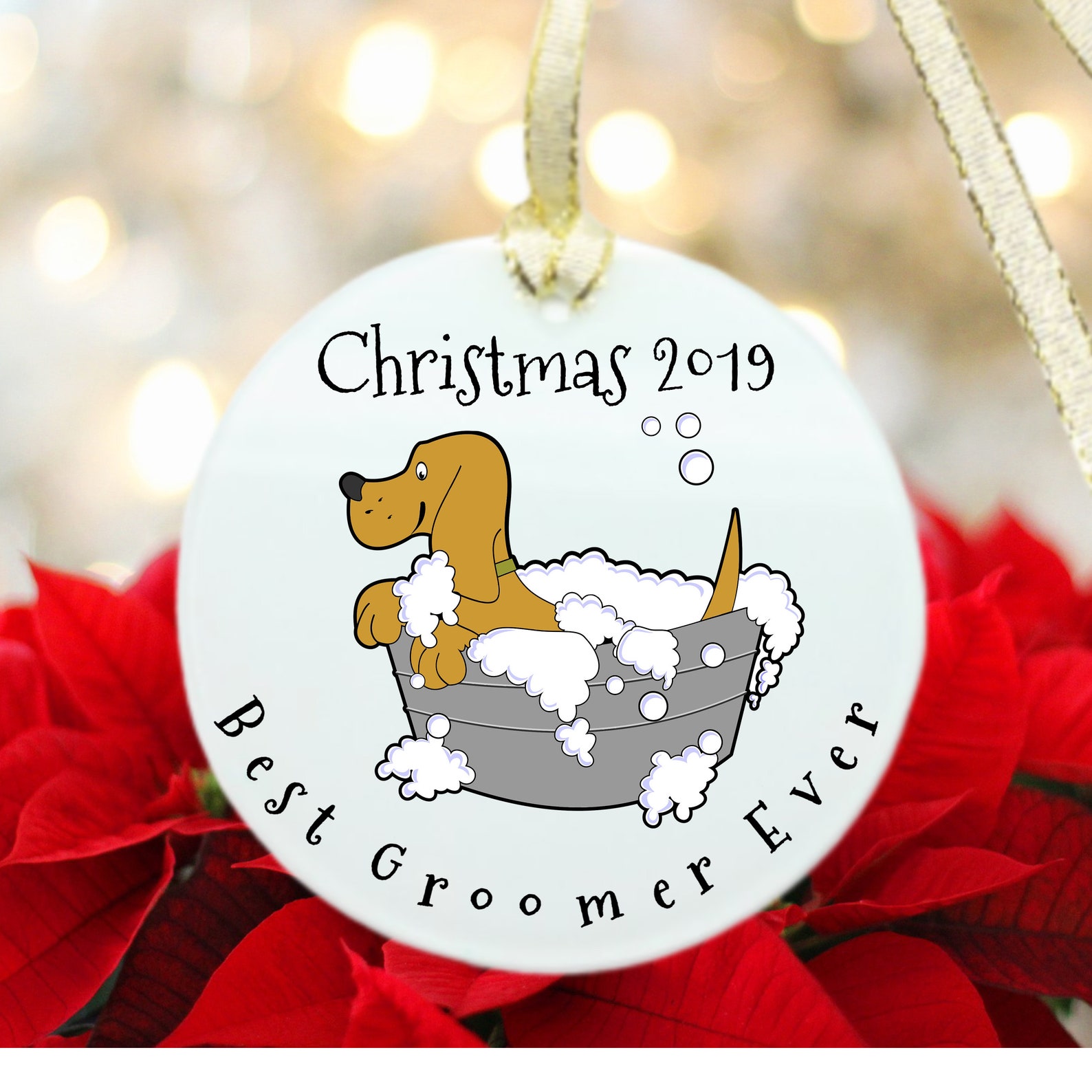 Dog Groomer Gift for Christmas Best Groomer Ever Gifts under | Etsy