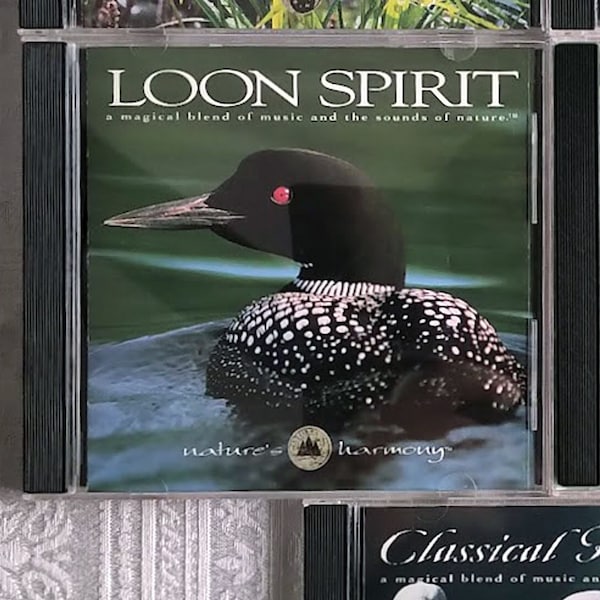 Nature's Harmony CDs - "Loon Spirit", "Classical Reflections", "Jazz Echoes" / A Magical Blend of Music And The Sounds Of Nature / *MINT*