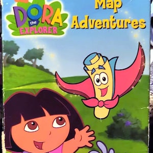 Dora l'exploratrice : Map Adventures / VHS / Hi-Fi Stereo / Dolby / 2 épisodes - Lost Map, Super-Map