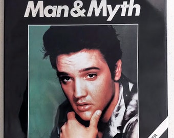 Elvis : Man and Myth by Sarah P. Danielson (Hardcover)/ Collectible/ Includes 25" x 19" Poster/ Over-sized Format/ Full Page Portraits/ NEW*