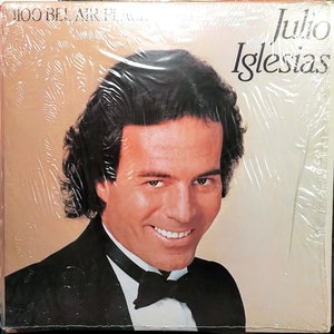 Julio Iglesias 1100 Bel Air Place / Vinyl LP/ Original 1984 Columbia Release/ Diana Ross/ Willie Nelson/ Lyric & Mail-in Form/ LIKE-MINT image 1