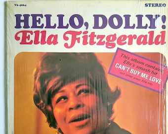 Ella Fitzgerald – Hello, Dolly! / Vinyl LP/ *Original* 1964 *Verve Records Stereo Release / Double-Deep Groove Label / Vintage/ *NEW - LIKE*