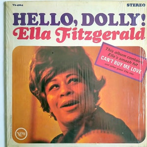 Ella Fitzgerald – Hello, Dolly! / Vinyl LP/ *Original* 1964 *Verve Records Stereo Release / Double-Deep Groove Label / Vintage/ *EXCELLENT*
