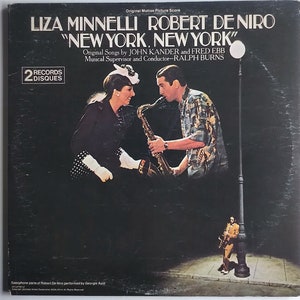 Liza Minnelli • Robert De Niro – New York, New York (Original Motion Picture Score)/ Vinyl LP x 2/ *Original 1977 United Artists Release