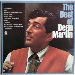 Dean Martin – The Best Of Dean Martin / Vinyl LP / *1975-&#39;76 Capklemme US Neuauflage von 1966 / Stereo / Compilation / *SUPERB*