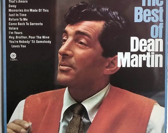 Dean Martin – The Best Of Dean Martin / Vinyl LP / *1975-&#39;76 Capitol Records US Reissue of 1966 Release / Stereo / Compilation/ *SUPERB*