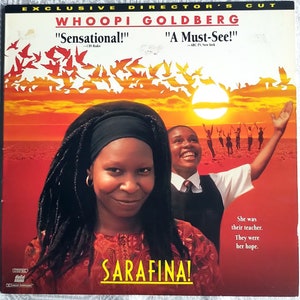 Sarafina! (1992) - Laser Disc (1993) / UNCUT Exclusive Director&#39;s Cut/ Stereo/ Dolby Surround/ Whoopi Goldberg / Miriam Makeba / *NEW-LIKE*
