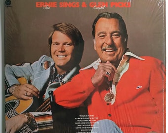 Ernie Ford / Glen Campbell – Ernie Sings & Glen Picks / Vinyl LP/ *Original 1975 Capitol Records US_Release / Vintage / *Totally MINT-LIKE*