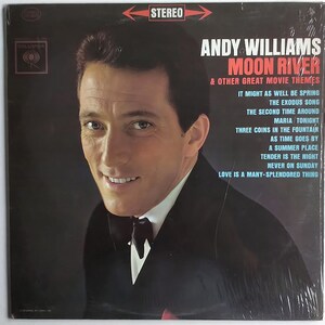 Andy Williams – Moon River And Other Great Movie Themes / Vinyl LP/ *Early 1970s Columbia Records *STEREO* Reissue/ Collectible/ *NEW_LIKE*