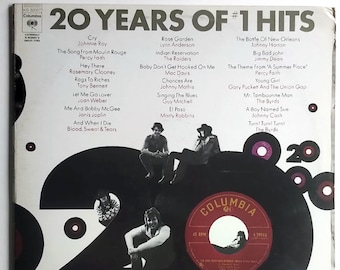 1973 Compilation - 20 Years Of #1 Hits - Various / Vinyl LP x 2/ *Original Columbia Records Stereo Release / Gatefold / Vintage/ *EXCELLENT*