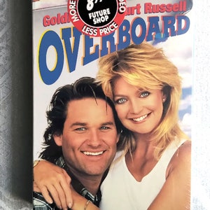 NEW* - Factory Sealed - Overboard (1987) - VHS / Digital Video Transfer/ Vintage/ Romantic Comedy/ Goldie Hawn/ Kurt Russell/ Roddy McDowall