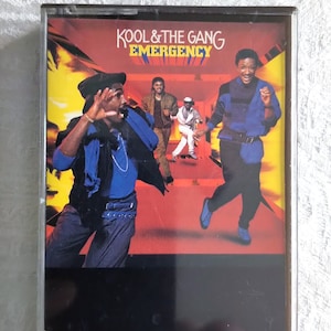 Kool & The Gang: Emergency (1984) - Cassette audio / Marque 'QC-10' / Dolby / J-Card With Credits / VINTAGE / NEW_LIKE MINT Condition