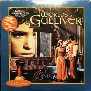 V. Rare* NEW* Factory Sealed - The 3 Worlds of Gulliver - Laser Disc/ Ray Harryhausen Signature Collection/ Classic Fantasy Film / Vintage
