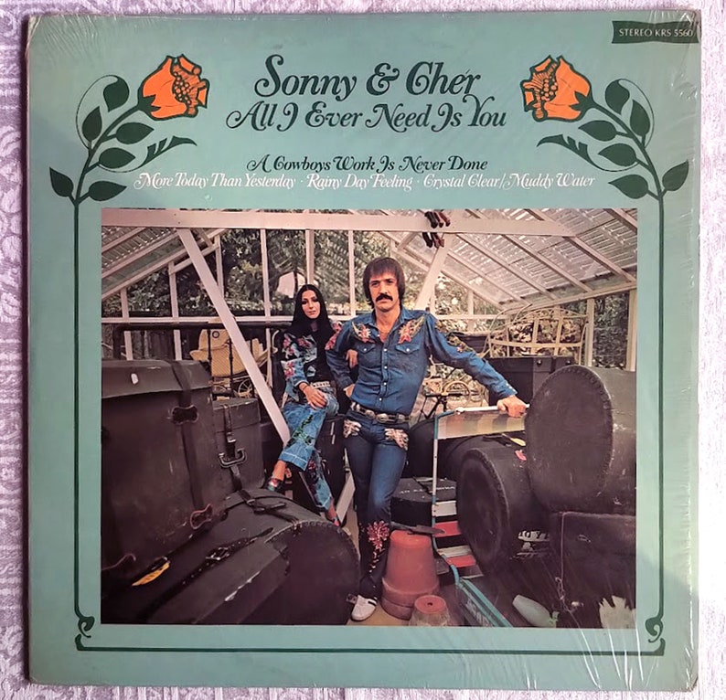 Sonny & Cher All I Ever Need is You / Vinyl LP/ *original 1971 Kapp