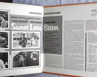Sweet Love, Bitter Mal Waldron サントラ LP Mal Waldron – Sweet Love, Bitter (original Sound Track