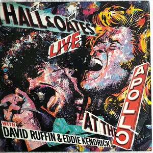 Daryl Hall & John Oates With David Ruffin & Eddie Kendrick - Live At The Apollo/ Vinyl LP/ *Original 1985 RCA Version/ Vintage/ *LIKE_MINT