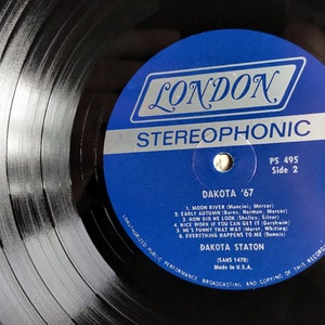 Rare* Dakota Staton – Dakota '67 / Vinyl LP / *original 1967 London