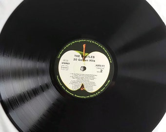 ⑮-1 RARE BEATLES 2LP グリーン盤 日本盤 ナンバー入 RARE* the Beatles – 20 Golden Hits / Vinyl LP/ *original 1979