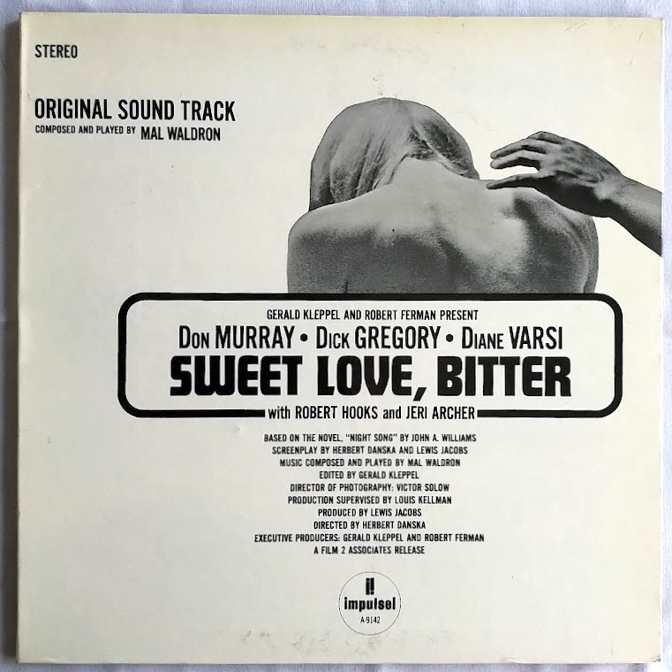 Sweet Love, Bitter Mal Waldron サントラ LP Mal Waldron – Sweet Love, Bitter (Original Sound Track