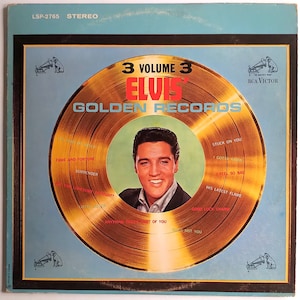 Elvis Presley – Elvis&#39; Golden Records, Vol. 3 / Vinyl LP/ *Original 1963 RCA_Victor *STEREO* Release / Hits from 1960, 61, 62  / *EXCELLENT*
