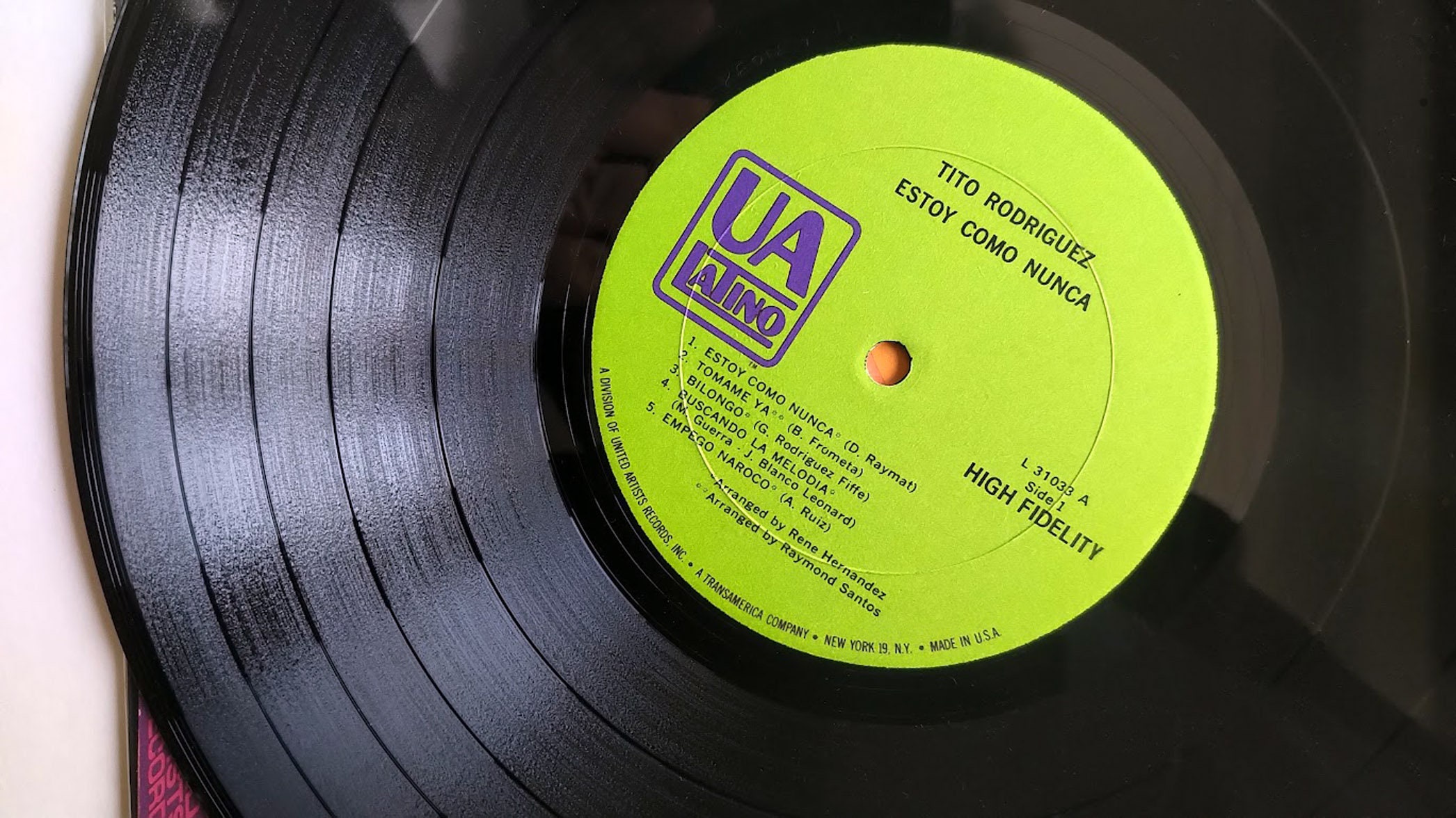 Tito Rodriguez Estoy Como Nunca / Vinyl LP/ original 1968 