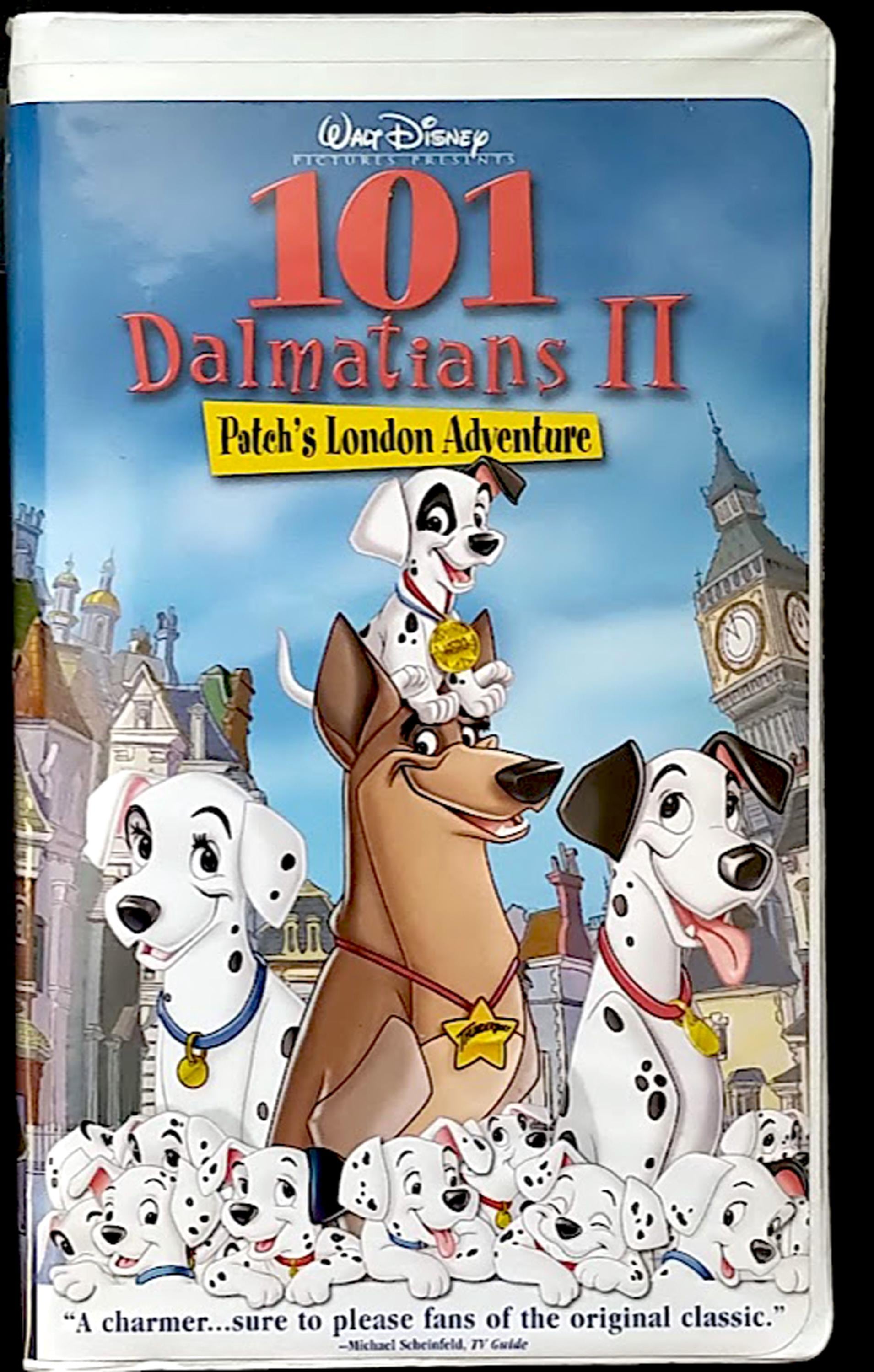 101 Dalmatians II : Patch's London Adventure - VHS 23971/ Walt Disney/  White Clam Shell Case/ Hi-fi Stereo/ Digitally Mastered / *EXCELLENT* -  Etsy Norway, image size:1910x3000