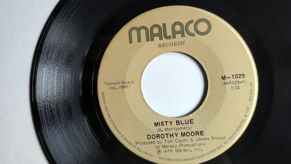 Dorothy Moore Misty Blue/ Here It is / Vinyl 7 45 RPM Record