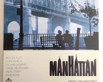 Manhattan (1979) - Laser Disc (1991)/ Deluxe Letter-Box Edition/ Neu gemastert/ Digital Video Transfer/ Woody Allen/ Diane Keaton/*MINT*