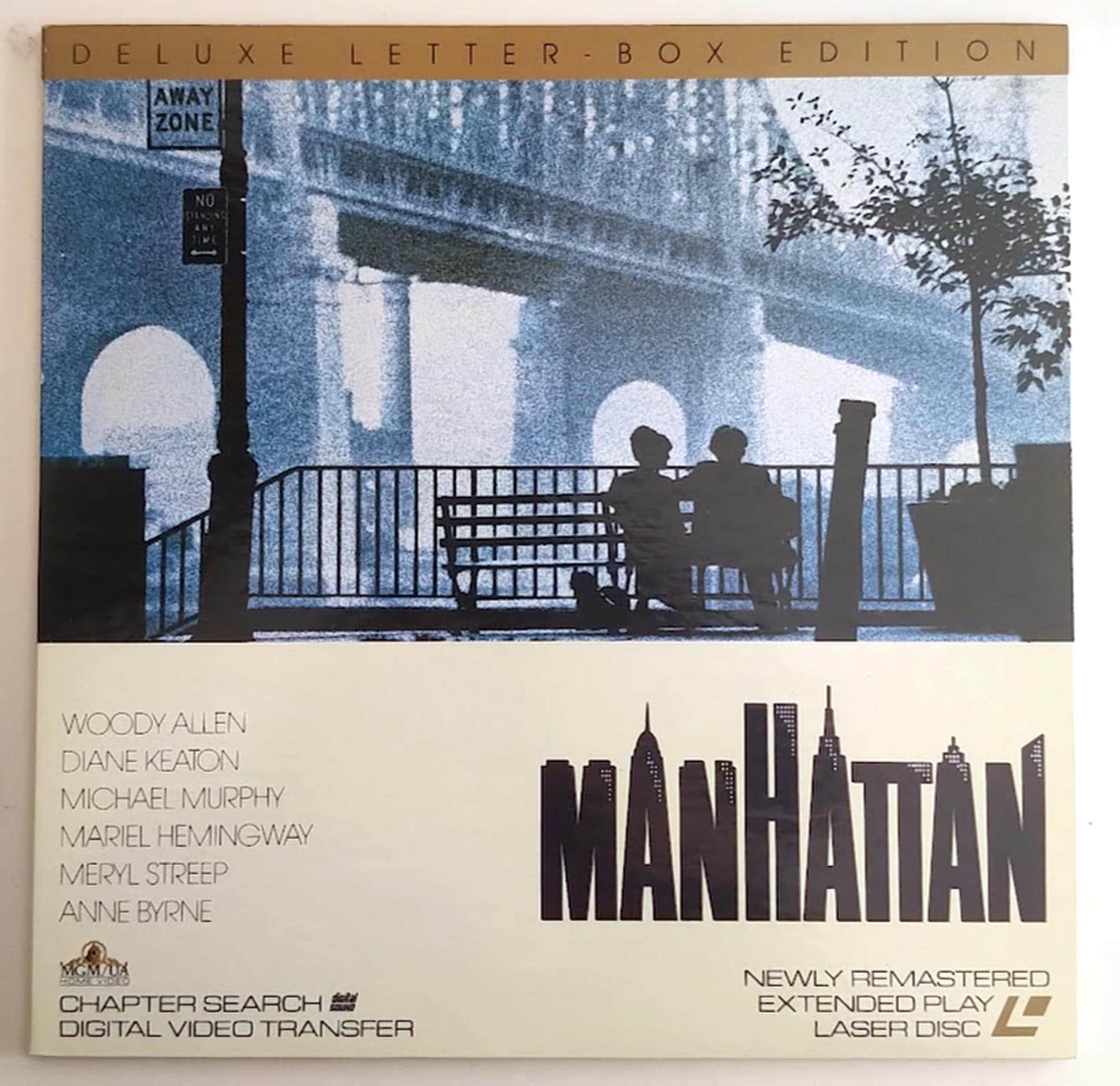 Manhattan (1979) - Laser Disc (1991)/ Deluxe Letter-box Edition