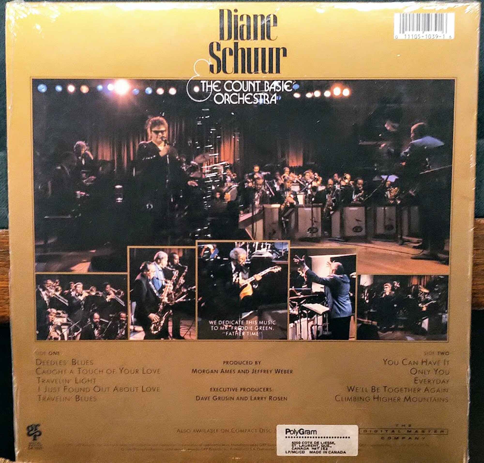 洋楽 Diane Schuur THE COUNT BASIE ORCHESTRA Diane Schuur & The Count Basie Orchestra – Diane Schuur And